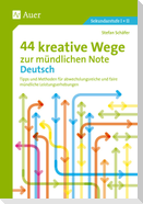 44 kreative Wege zur mündlichen Note Deutsch