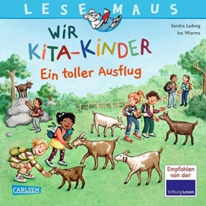 Ladwig, Sandra. LESEMAUS 165: Wir KiTa-Kinder - Ein toller Ausflug - Fröhliche Bilderbuch-Geschichte über den Alltag im Kindergarten. Carlsen Verlag GmbH, 2023.