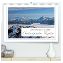Unterwegs in den Chiemgauer Alpen (hochwertiger Premium Wandkalender 2024 DIN A2 quer), Kunstdruck in Hochglanz