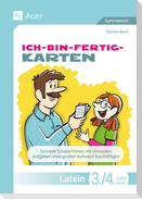 Ich-bin-fertig-Karten Latein Lernjahr 3-4