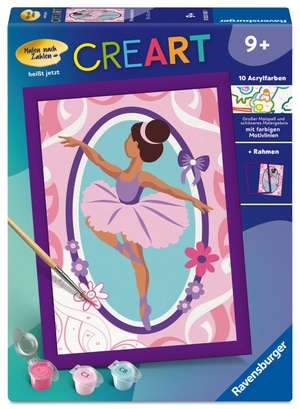 CreArt, Malen nach Zahlen Kinder - Primaballerina. Ravensburger Spieleverlag, 2026.