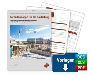 Forum Verlag Herkert Gmbh. Formularmappe für die Bauleitung - PREMIUM-Ausgabe. Forum Verlag Herkert, 2023.
