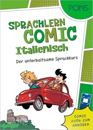 PONS Sprachlern-Comic Italienisch - Der unterhaltsame Sprachkurs - mit Hörbuch in der Scan2Learn-App. Pons Langenscheidt GmbH, 2026.