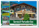Garmisch-Partenkirchen - Bayerischer Charme im Werdenfelser Land (Wandkalender 2025 DIN A3 quer), CALVENDO Monatskalender