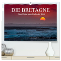 Die Bretagne - Eine Reise zum Ende der Welt / CH-Version (hochwertiger Premium Wandkalender 2025 DIN A2 quer), Kunstdruck in Hochglanz