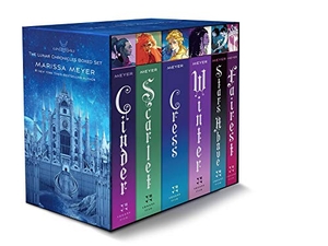 Meyer, Marissa. The Lunar Chronicles Boxed Set: Cinder, Scarlet, Cress, Fairest, Stars Above, Winter. Square Fish, 2020.