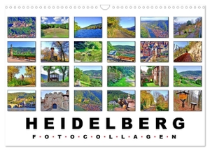 Liepke, Claus. Heidelberg Fotocollagen (Wandkalender 2024 DIN A3 quer), CALVENDO Monatskalender - Historische Orte in Heidelberg. Calvendo, 2023.