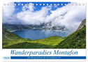 Wanderparadies Montafon (Tischkalender 2024 DIN A5 quer), CALVENDO Monatskalender