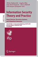 Information Security Theory and Practice. Smart Devices, Pervasive Systems, and Ubiquitous Networks