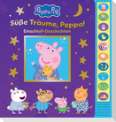Peppa Pig - Süße Träume, Peppa! Einschlaf-Geschichten - Pappbilderbuch zum Vorlesen - Soundbuch mit 10 Geräuschen - Peppa Wutz