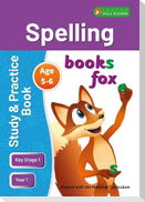 KS1 Spelling Study & Practice Book for Ages 5-6 (Year 1) Perfect for learning at home or use in the classroom