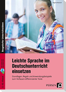 Leichte Sprache im Deutschunterricht einsetzen