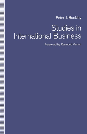 Buckley, Peter J. Studies in International Business. Palgrave MacMillan UK, 1992.