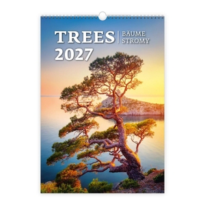 Trötsch Verlag GmbH & Co. KG (Hrsg.). TRÖTSCH - Wandkalender Trees 2027 - Wandkalender. Trötsch Verlag GmbH, 2026.