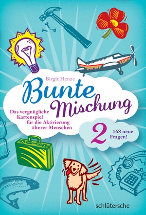 Henze, Birgit. Bunte Mischung 2 - Das vergnügliche Kartenspiel für die Aktivierung älterer Menschen. Schlütersche Verlag, 2015.
