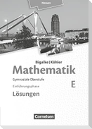 Mathematik Sekundarstufe II Band E - Einführungsphase- Hessen. Lösungen zum Schülerbuch