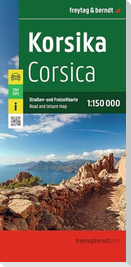 freytag & berndt Straßenkarte Korsika 1:150.000