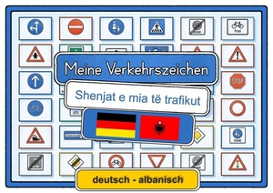 Momm, Helga. Meine Verkehrszeichen Lernkarten - deutsch/albanisch. F&M Verlag UG, 2025.