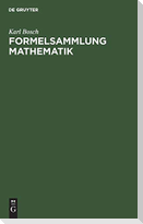 Formelsammlung Mathematik