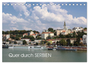 Quer durch Serbien (Tischkalender 2024 DIN A5 quer), CALVENDO Monatskalender