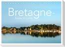 Bretagne - Küste im Licht (Tischkalender 2024 DIN A5 quer), CALVENDO Monatskalender