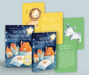 Ich lasse meinen Tag los - Einschlafrituale für hochsensible Kinder: 40 Karten mit Begleitbuch - Fit für Kita und Schule. YUNA, 2024.