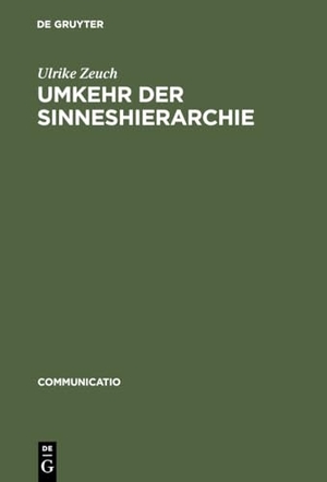 Zeuch, Ulrike. Umkehr der Sinneshierarchie - Herder und die Aufwertung des Tastsinns seit der Frühen Neuzeit. De Gruyter, 2000.