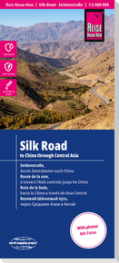Reise Know-How Landkarte Seidenstraße / Silk Road (1:2 000 000): Durch Zentralasien nach China / To China through Central Asia