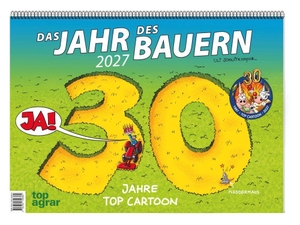 Schnitkemper, Uli. Das Jahr des Bauern 2027 - top agrar Cartoon Kalender 2027. Landwirtschaftsverlag, 2026.