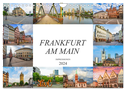 Frankfurt am Main Impressionen (Wandkalender 2024 DIN A4 quer), CALVENDO Monatskalender