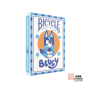 United, States. Bicycle® Bluey (Designer Spielkarten, Poker, Skat...). Cartamundi Deutschland, 2026.