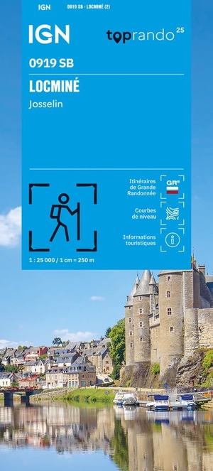 0919SB Locminé-Josselin - 1:25000. IGN Frankreich, 2026.