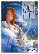 Gottfried ART woman (Wandkalender 2024 DIN A2 hoch), CALVENDO Monatskalender