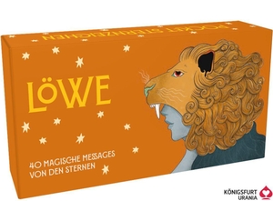 Ginny Chiara Viola. Pocket Sternzeichen Löwe 40 Karten in Magnetschachtel mit Metallicfolie - Magische Messages von den Sternen. Königsfurt-Urania, 2026.