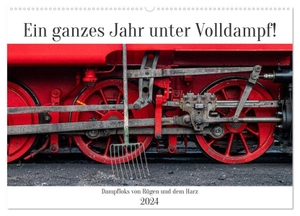 Schröder, Stefan. Ein ganzes Jahr unter Volldampf! (Wandkalender 2024 DIN A2 quer), CALVENDO Monatskalender - Dampflokomotiven von der Insel Rügen und dem Harz. Calvendo, 2023.
