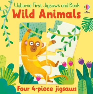 Oldham, Matthew. Usborne First Jigsaws and Book - Wild Animals. Usborne Publishing  IWUK, 2022.