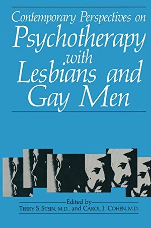Cohen, Carol J. / Terry S. Stein (Hrsg.). Contemporary Perspectives on Psychotherapy with Lesbians and Gay Men. Springer US, 2013.