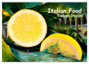 Italian Food - Vintage Design (Wandkalender 2024 DIN A2 quer), CALVENDO Monatskalender