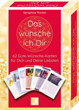 Monien, Seraphine. 62 Gute Wünsche Karten | Das wünsche ich Dir | Achtsamkeitskarten | Orakelkarten | Impulskarten | Geschenkidee. Sera Benia Verlag GmbH, 2020.