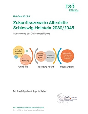 Opielka, Michael / Sophie Peter. Zukunftsszenario Altenhilfe Schleswig-Holstein 2030/2045 - Auswertung der Online-Beteiligung (ISÖ-Text 2017-2). Books on Demand, 2018.