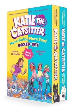 Venable, Colleen Af / Stephanie Yue. Katie the Catsitter: More Cats, More Fun! Boxed Set (Books 1 and 2) - (A Graphic Novel Boxed Set). Random House USA Inc, 2022.