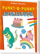 Punkt-zu-Punkt-Ausmalbuch (orange)
