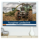 Youngtimer Landtechnik (hochwertiger Premium Wandkalender 2024 DIN A2 quer), Kunstdruck in Hochglanz