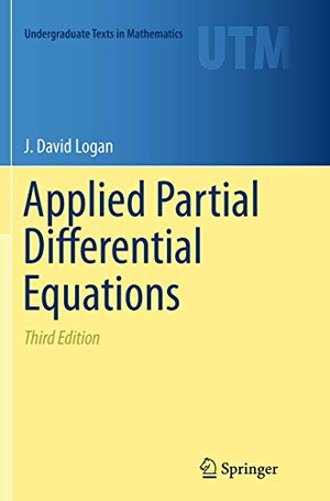 Logan, J. David. Applied Partial Differential Equations. Springer International Publishing, 2014.
