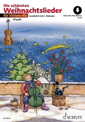 Die schönsten Weihnachtslieder - sehr leicht bearbeitet. 1-2 Violoncelli.. Schott Music, 2021.