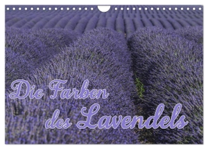 Thiele, Ralf-Udo. Die Farbe des Lavendels (Wandkalender 2024 DIN A4 quer), CALVENDO Monatskalender - Lavendel der Provence. Calvendo Verlag, 2023.