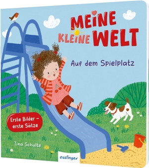 Tress, Sylvia. Meine kleine Welt: Auf dem Spielplatz - Sprachförderndes Pappbilderbuch ab 12 Monaten - erste Sätze zu  Alltagsthemen. Esslinger Verlag, 2026.