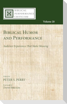 Biblical Humor and Performance