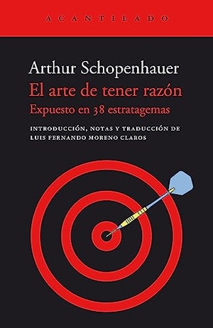 Schopenhauer, Arthur. Arte de Tener Razon, El (Batiscafo). Batiscafo, 2024.