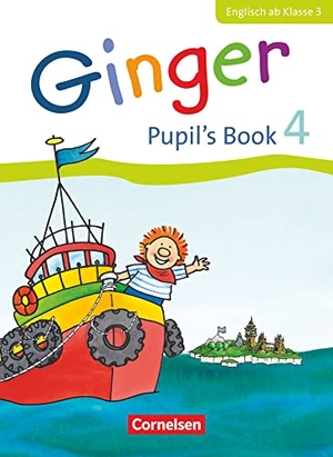 Caspari-Grote, Kerstin / Grandt, Ina et al. Ginger 4. Schuljahr. Pupil's Book. Cornelsen Verlag GmbH, 2014.